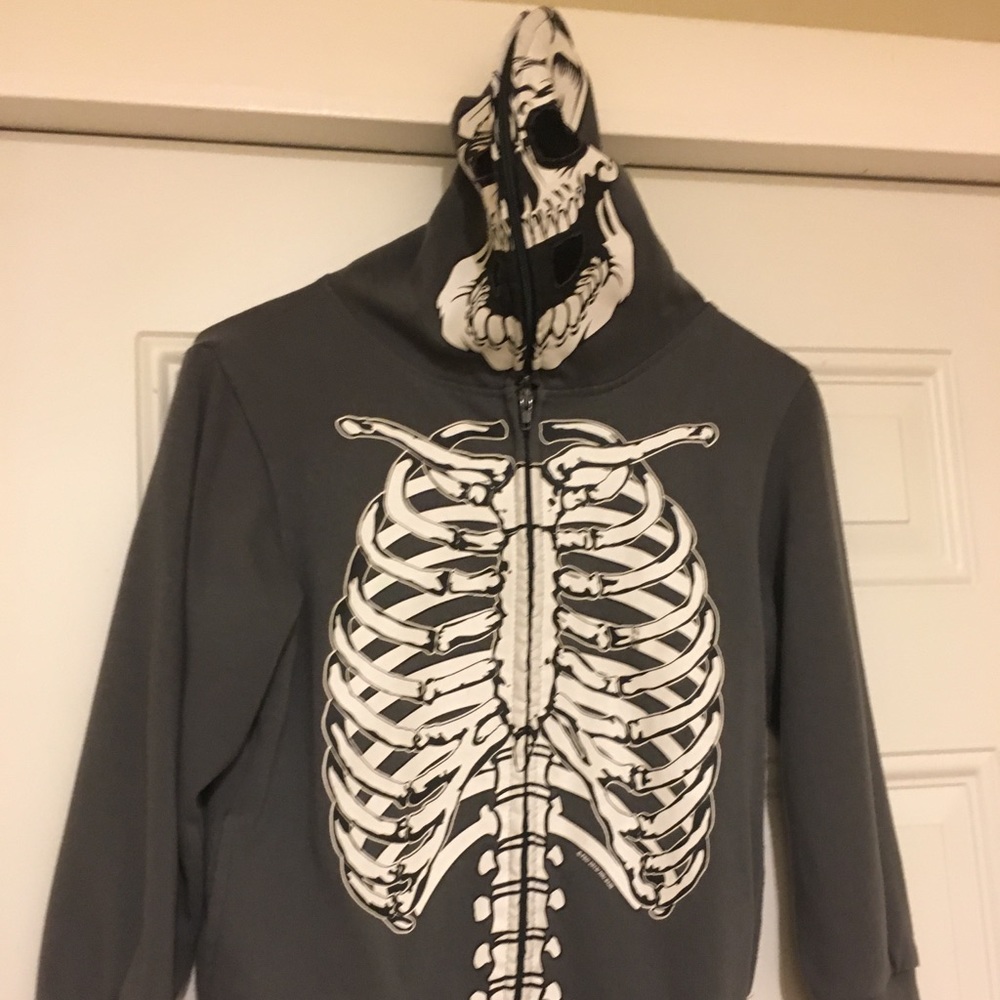 Boys masked hoodie sweatshirt